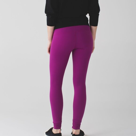 Lululemon Wunder Under Pant (Hi-Rise) Regal Plum size 6 - Picture 5 of 5